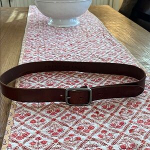 American Eagle Outfitters Dark Brown Leather Belt